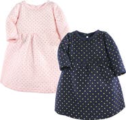 Hudson Baby Two Pack of Long-Sleeve Dress