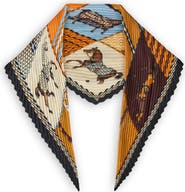 SAACHI Crinkled Roses Bandana