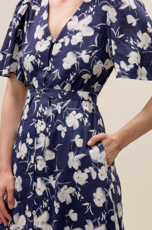Rebecca Taylor Bea Linen Maxi Dress