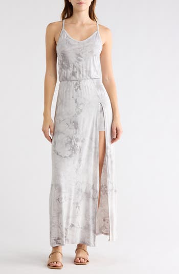 chinese dress ladies Endless Rose Women's Textured Sleeveless Maxi Dress, Red, Medium