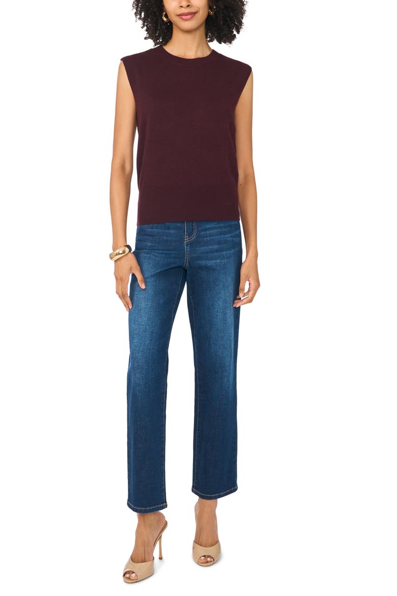 Crewneck Sweater Tank, Alternate, color, WINETASTING