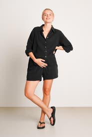 Nom Maternity The Easy Maternity Button-Up Shirt