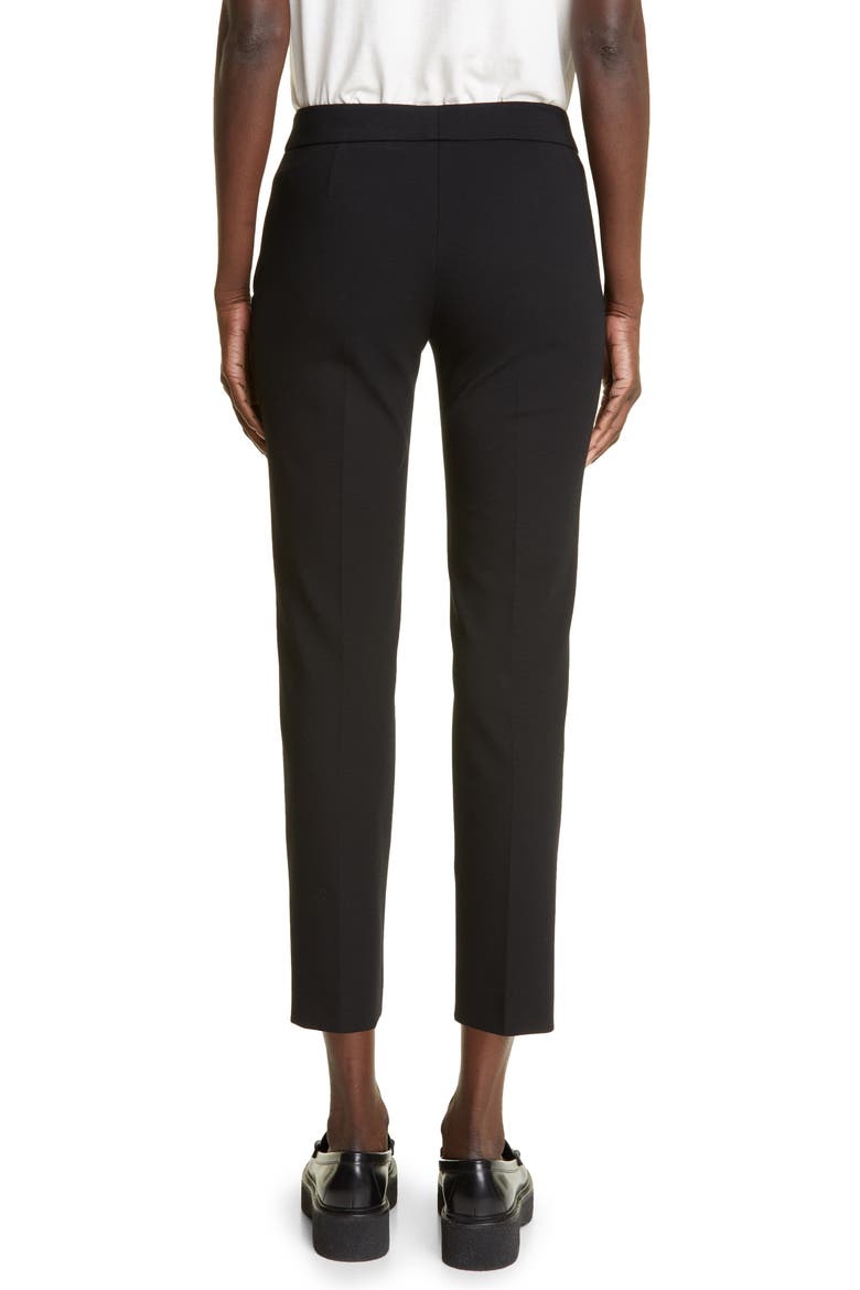 Frankie Pleated Pants, Alternate, color, BLACK
