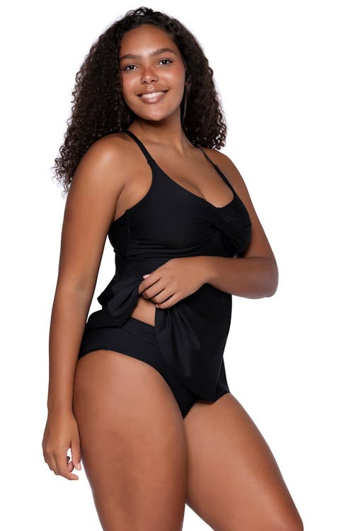 Sunsets Escape Tori Tankini In Black