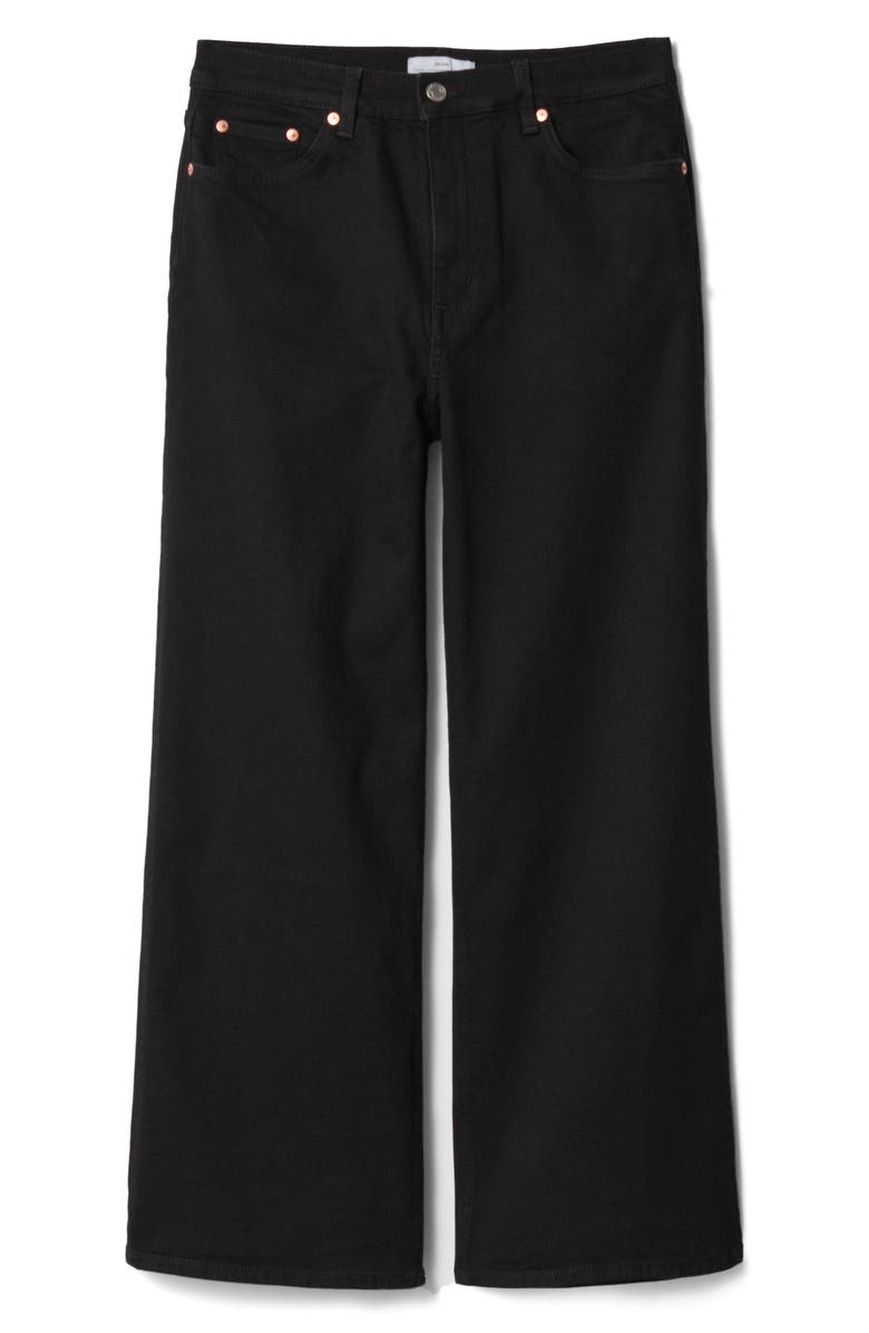 & Other Stories Crop Wide Leg Jeans, Alternate, color,
