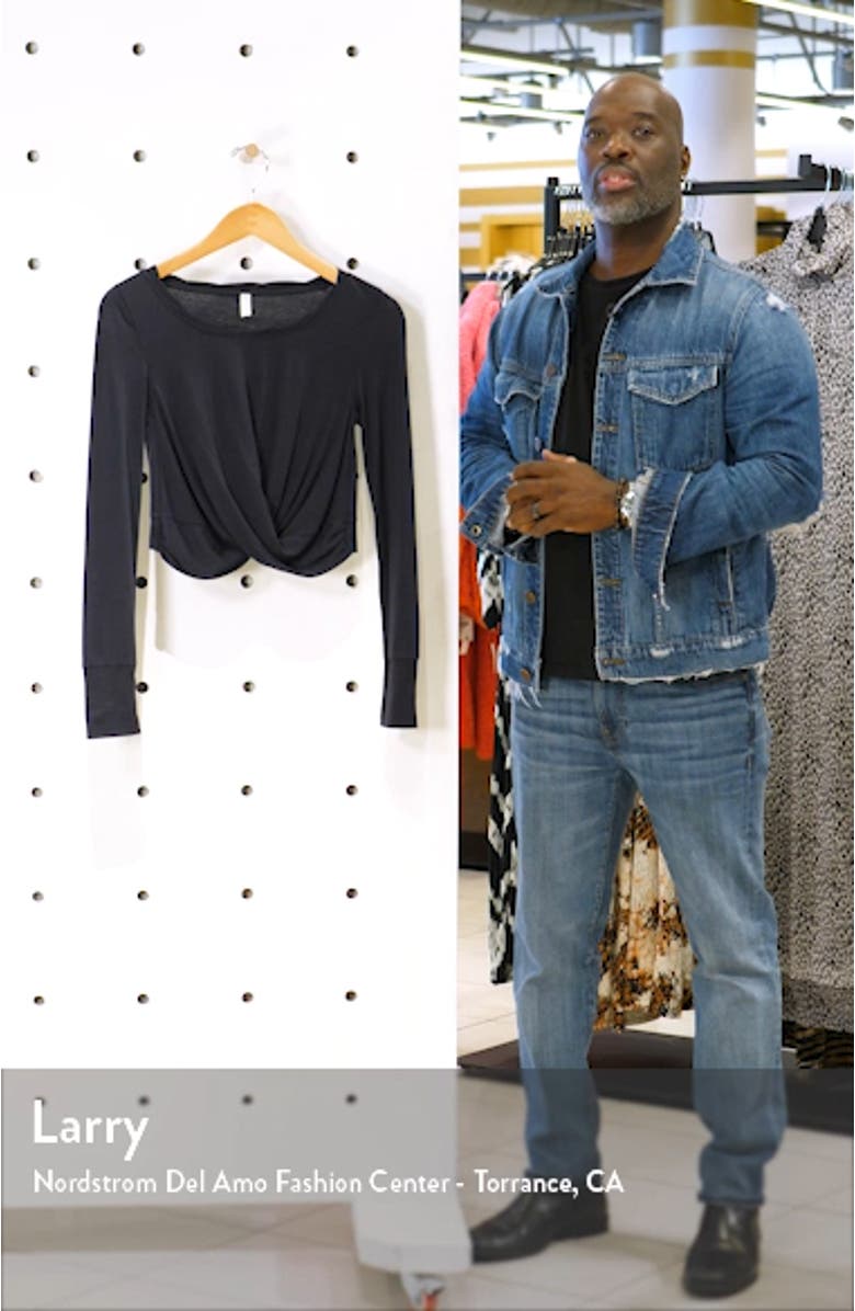 Free People FP Movement Undertow Crop Tee, sales video thumbnail