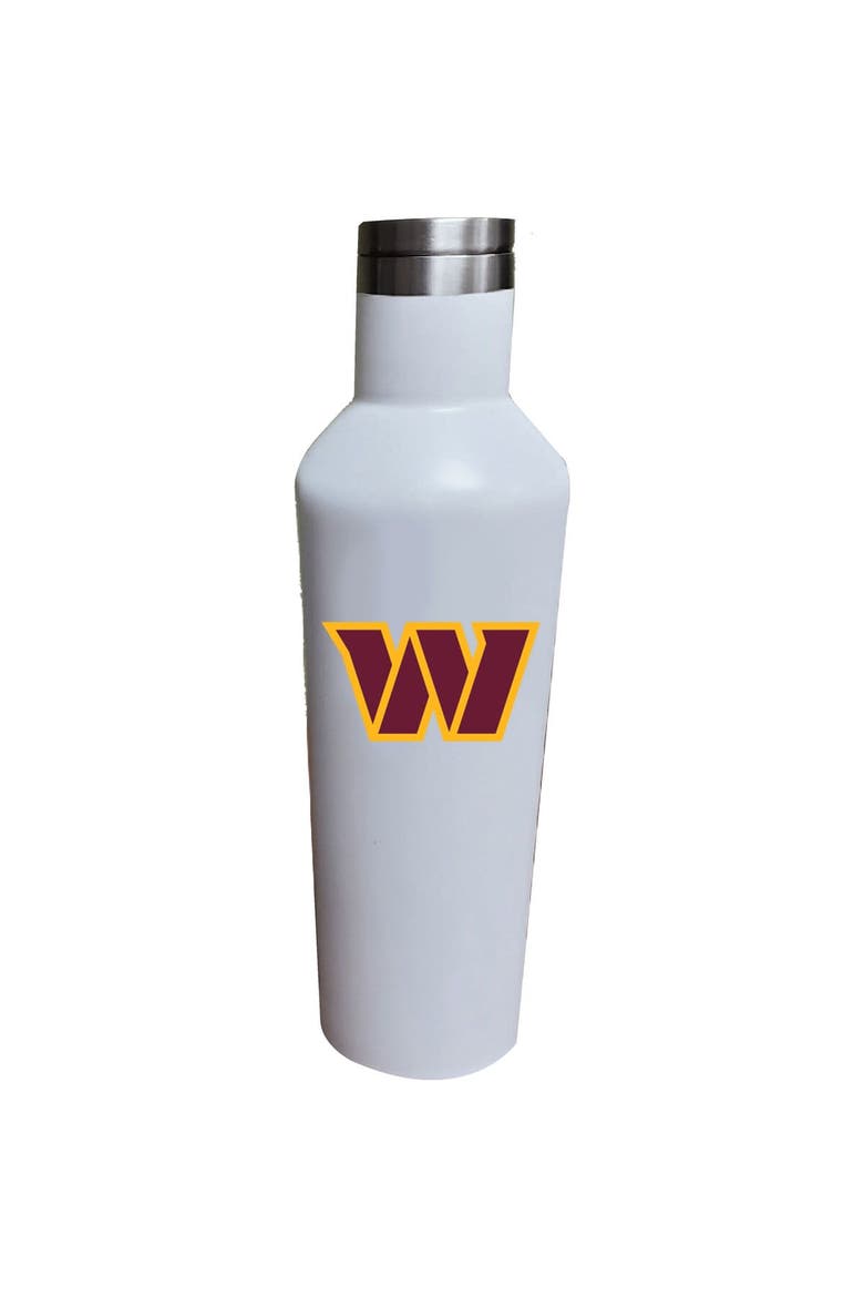 Washington Commanders 17oz. Infinity Stainless Steel Water Bottle, Main, color, White