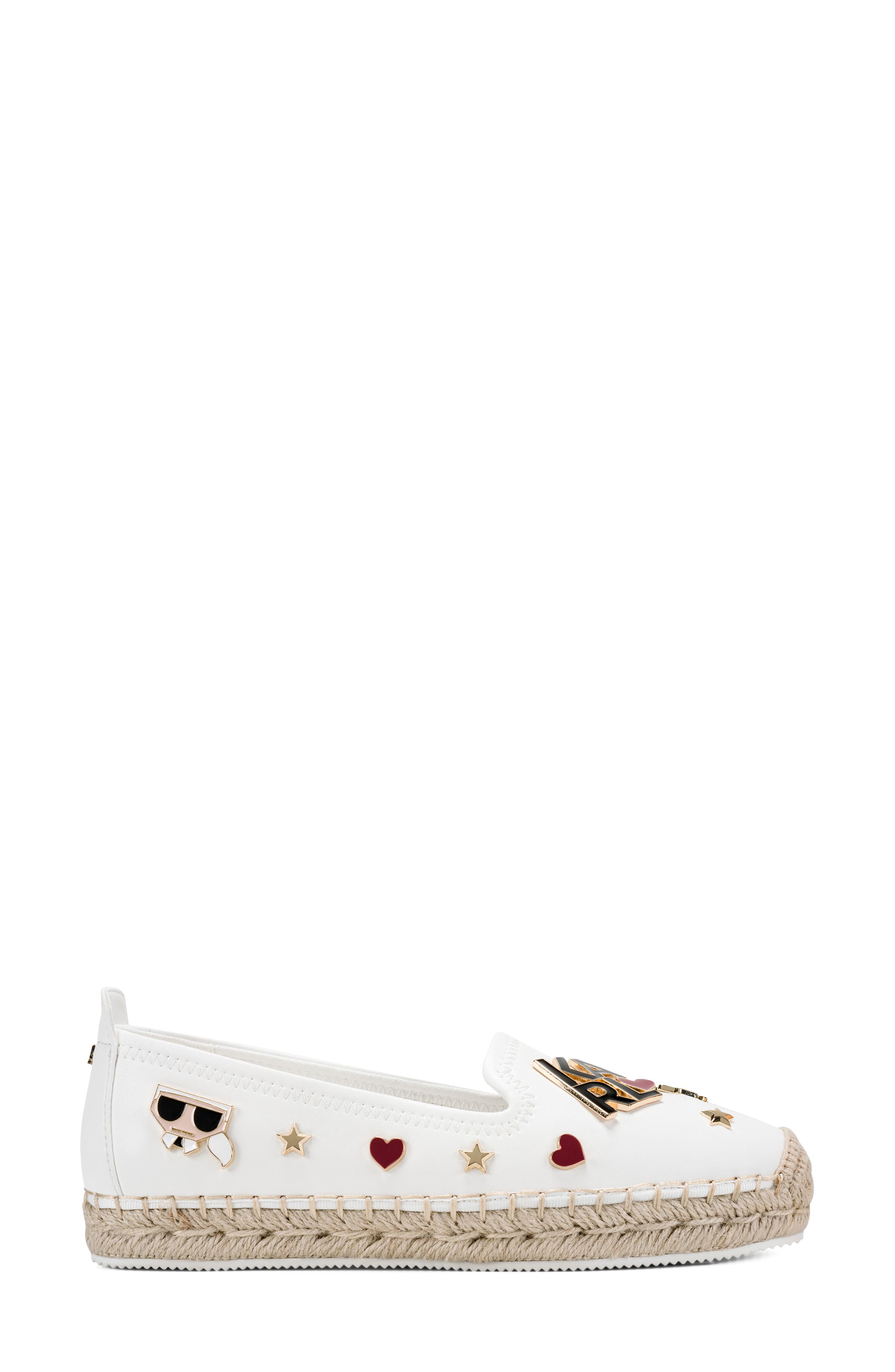Malvie Espadrille Flat, Alternate, color, BRIGHT WHITE