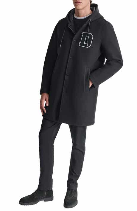 Logo Hooded Stadium Coat