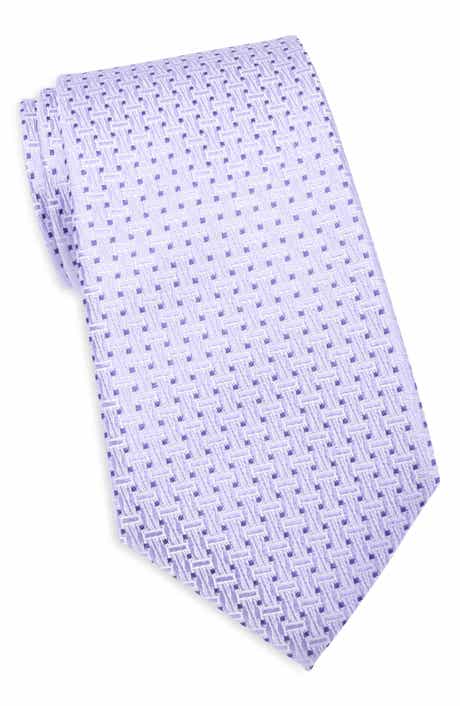 Duchamp Basketweave Silk Tie