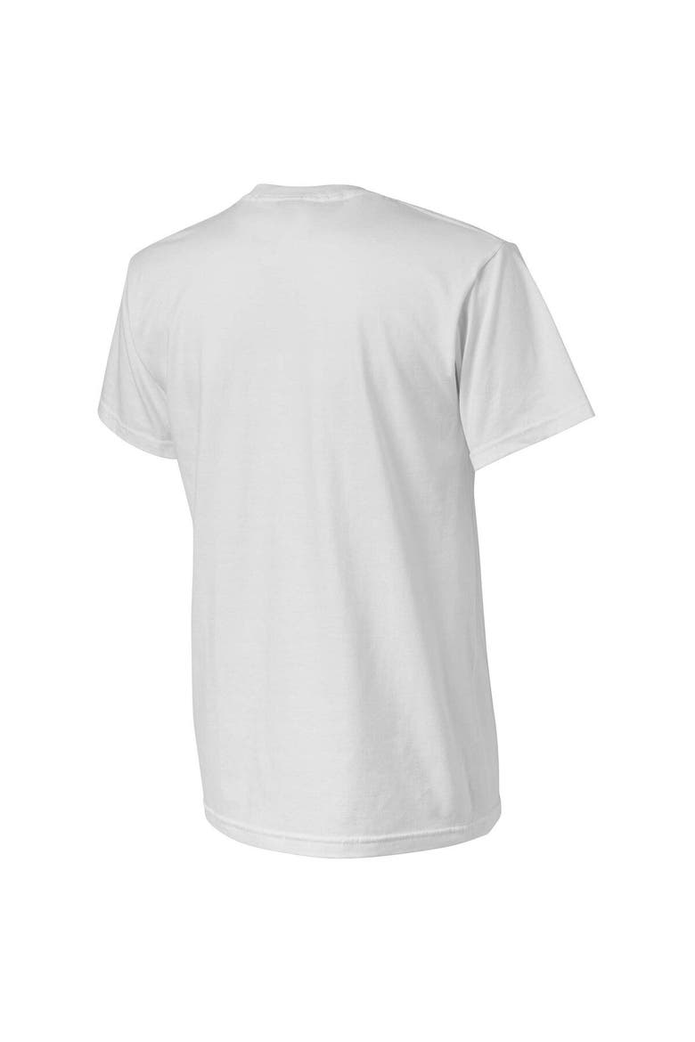 Men's NBA x Naturel White Los Angeles Lakers No Caller ID T-Shirt, Alternate, color, White