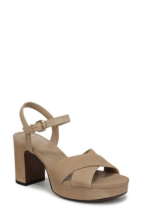 Ericka Ankle Strap Platform Sandal (Women)