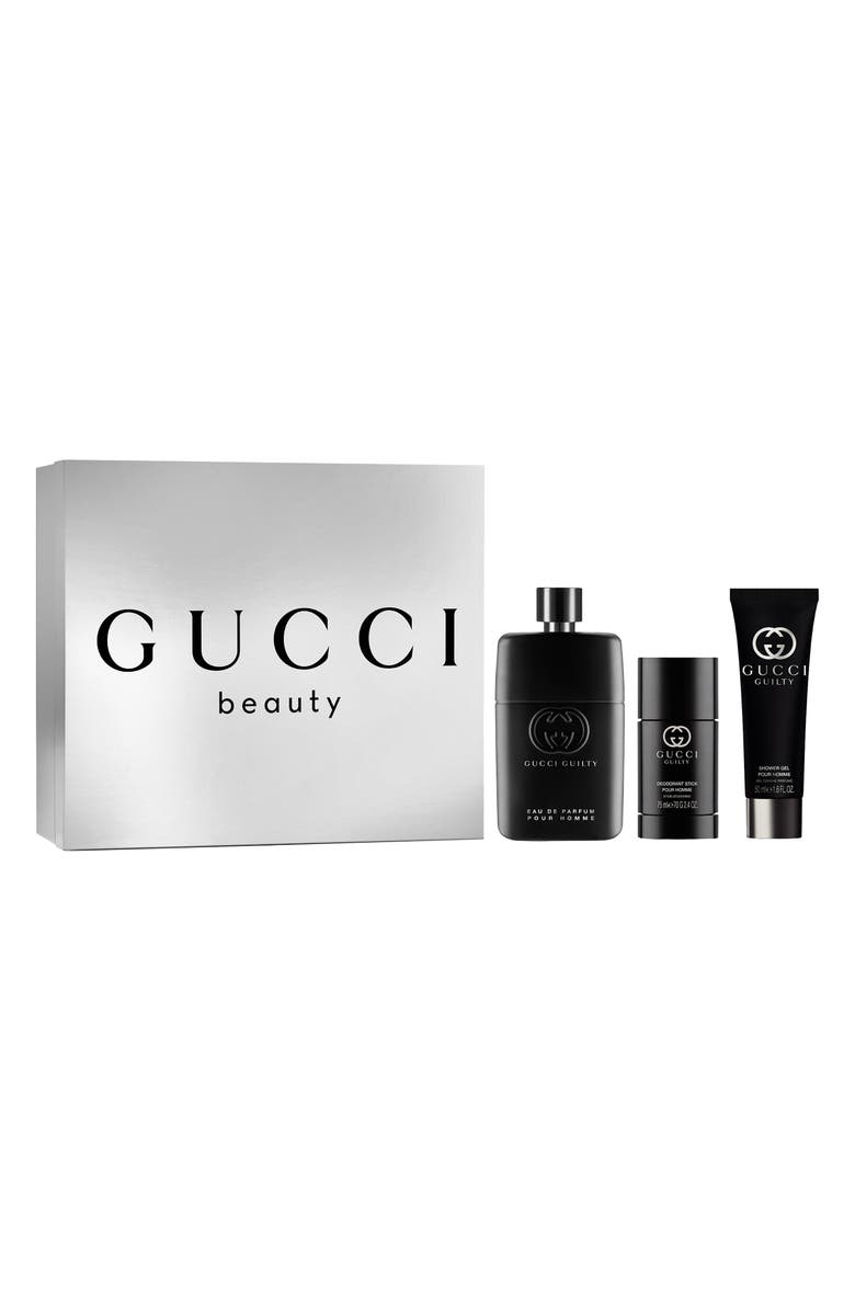 Gucci Guilty Pour Homme Eau de Parfum Gift Set $196 Value, Main, color, 