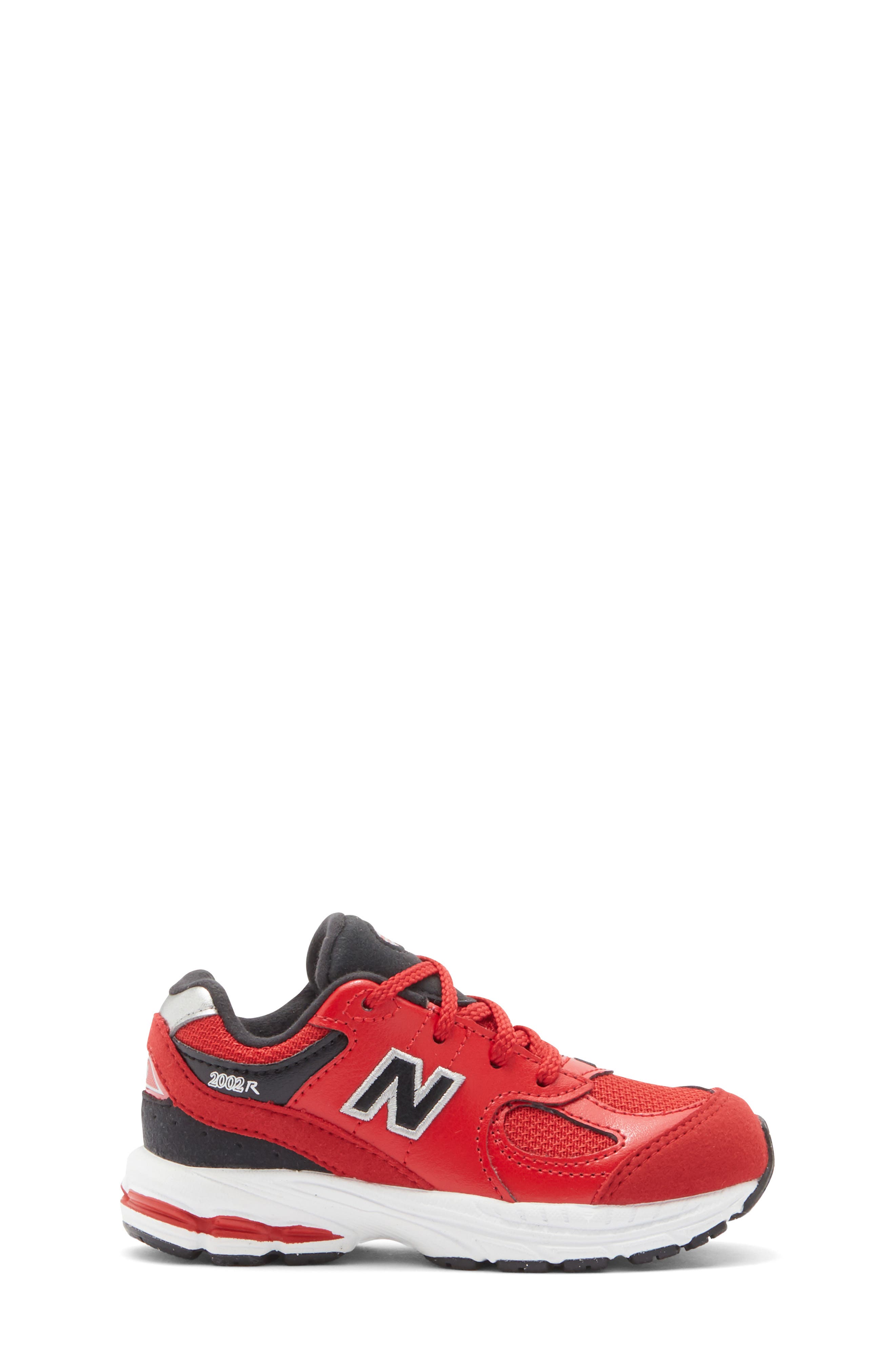 New Balance Kids' 2002 Sneaker, Alternate, color, Team Red/ Black