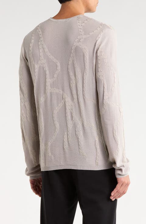 Addison Broken Twist Cable Sweater
