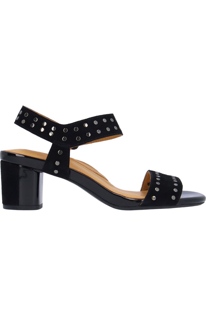 L'Amour des Pieds Maddex Studded Sandal, Alternate, color, Black