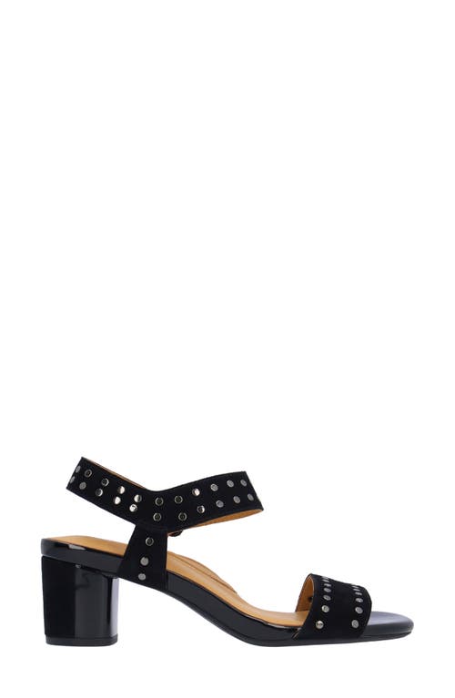 L'amour Des Pieds Maddex Studded Sandal In Black
