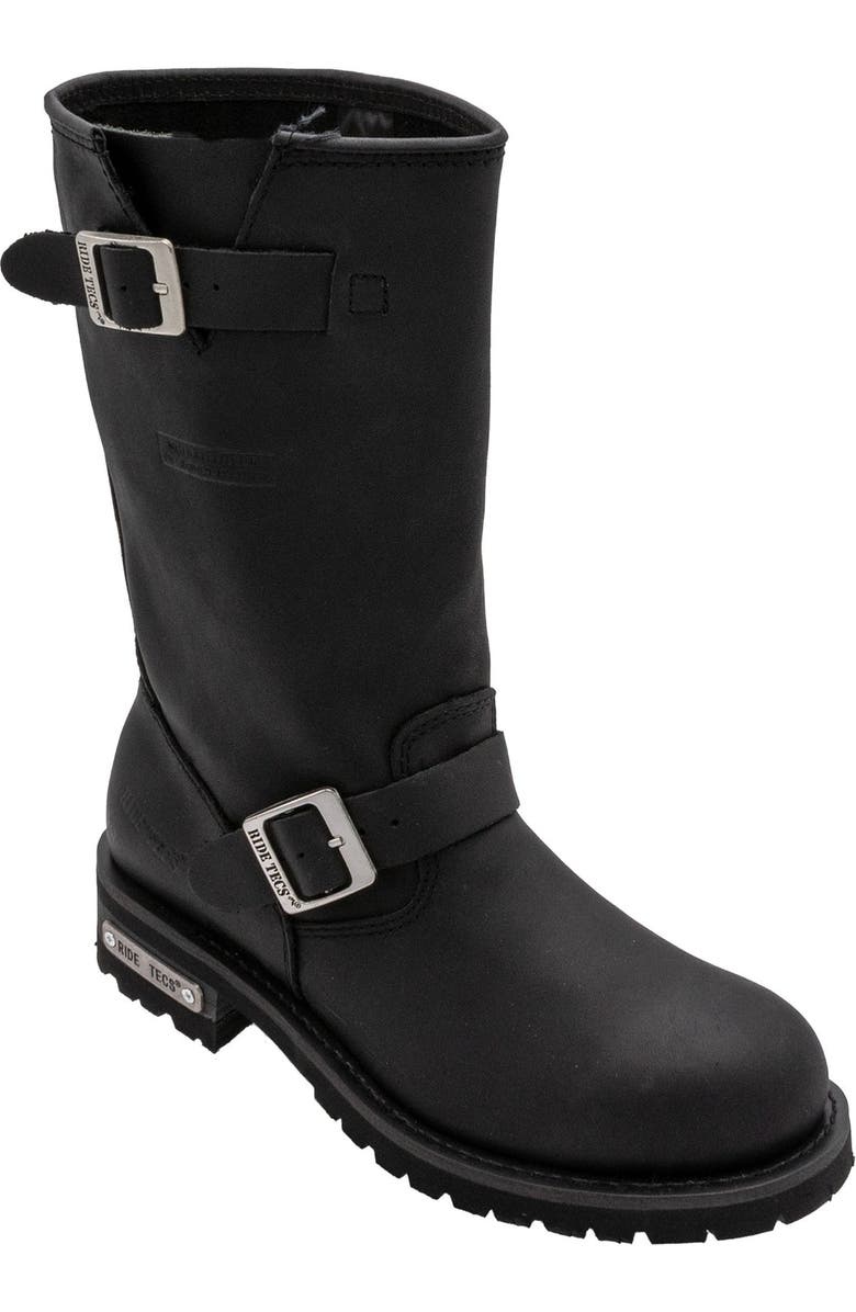 RideTecs 11" Engineer Boot, Main, color, Black