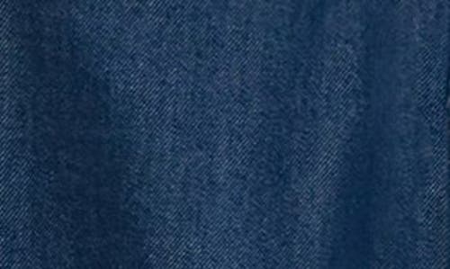 Theory Drop Crotch Barrel Leg Jeans In Indigo