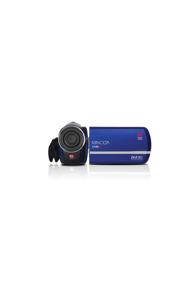 Full HD Infrared Night Vision Camcorder, Alternate, color, Blue