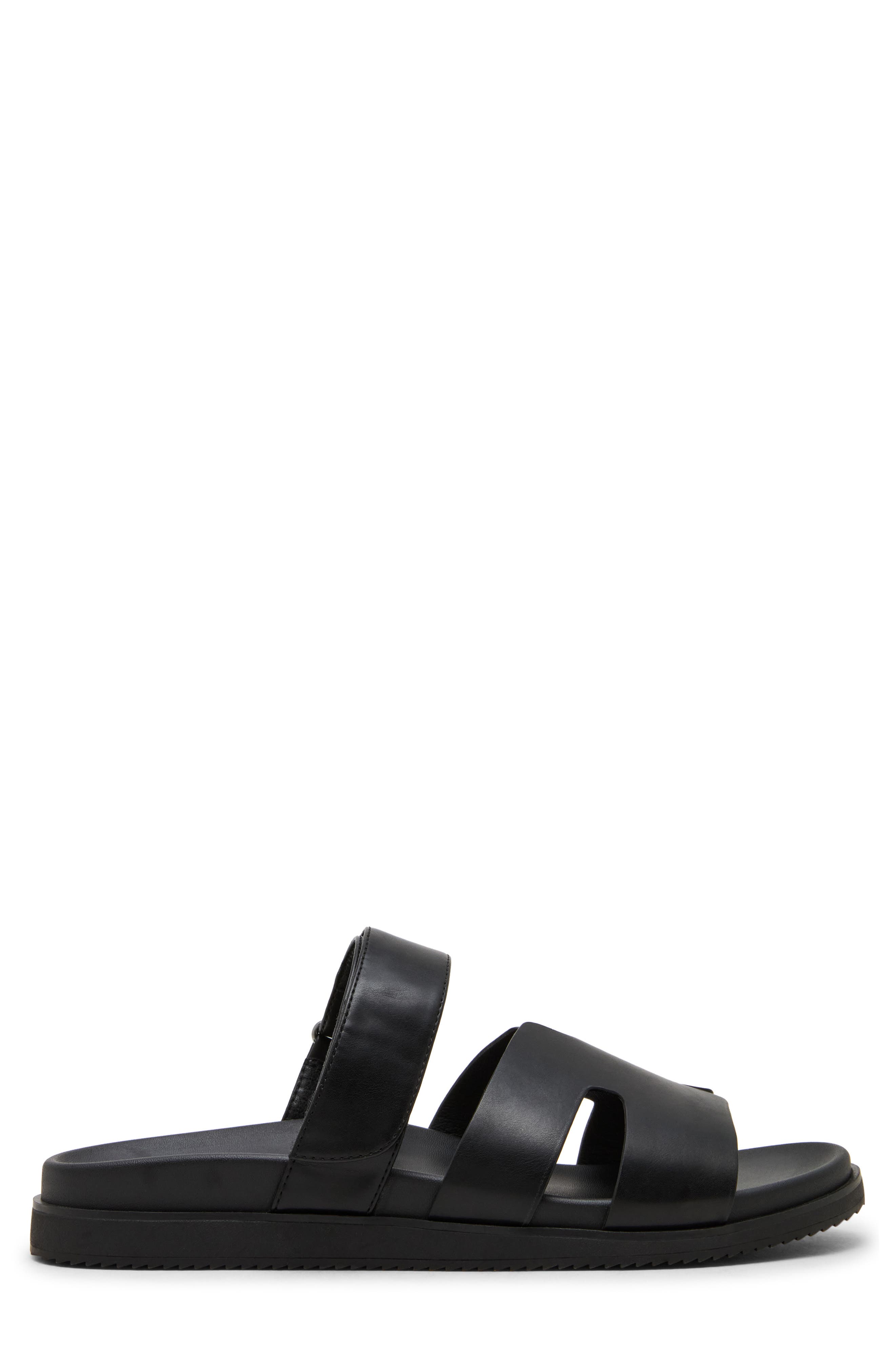 Steve Madden Mnuiero Sandal, Alternate, color, Black Leather