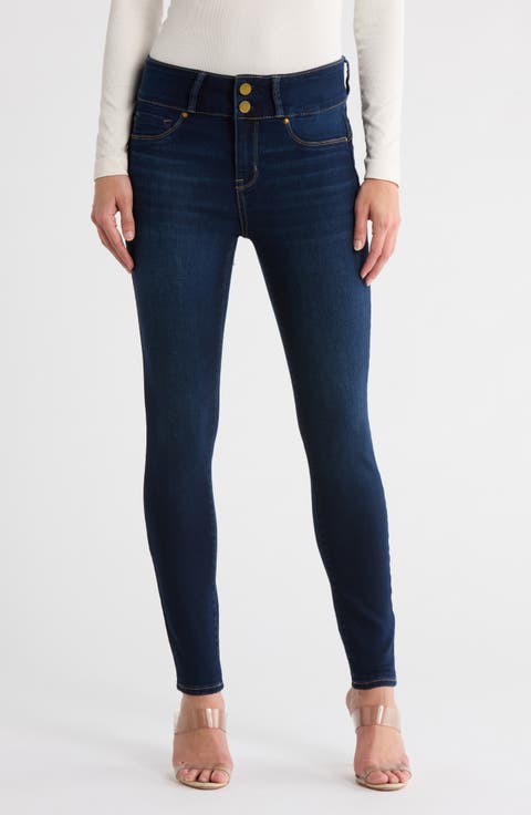 High Waist Curvy Legging Jeans