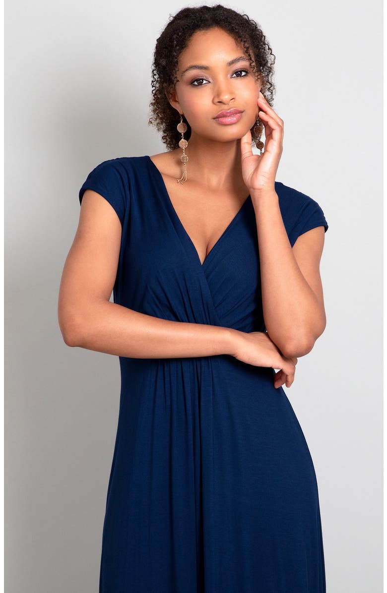 Alie Street London Sophia Maxi Dress, Alternate, color, Navy Blue