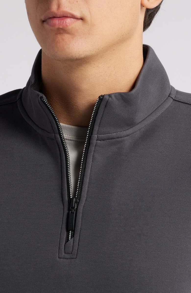 Robert Barakett Hanwell Half Zip Pullover, Alternate, color, Grey
