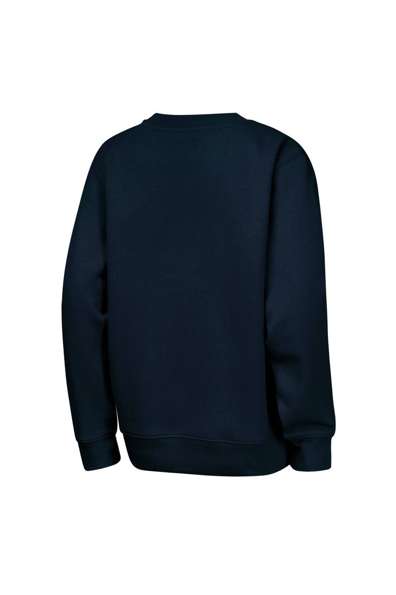 Youth Outerstuff  Navy Chicago Bears Run & Gun Fleece Sweatshirt, Alternate, color, Navy