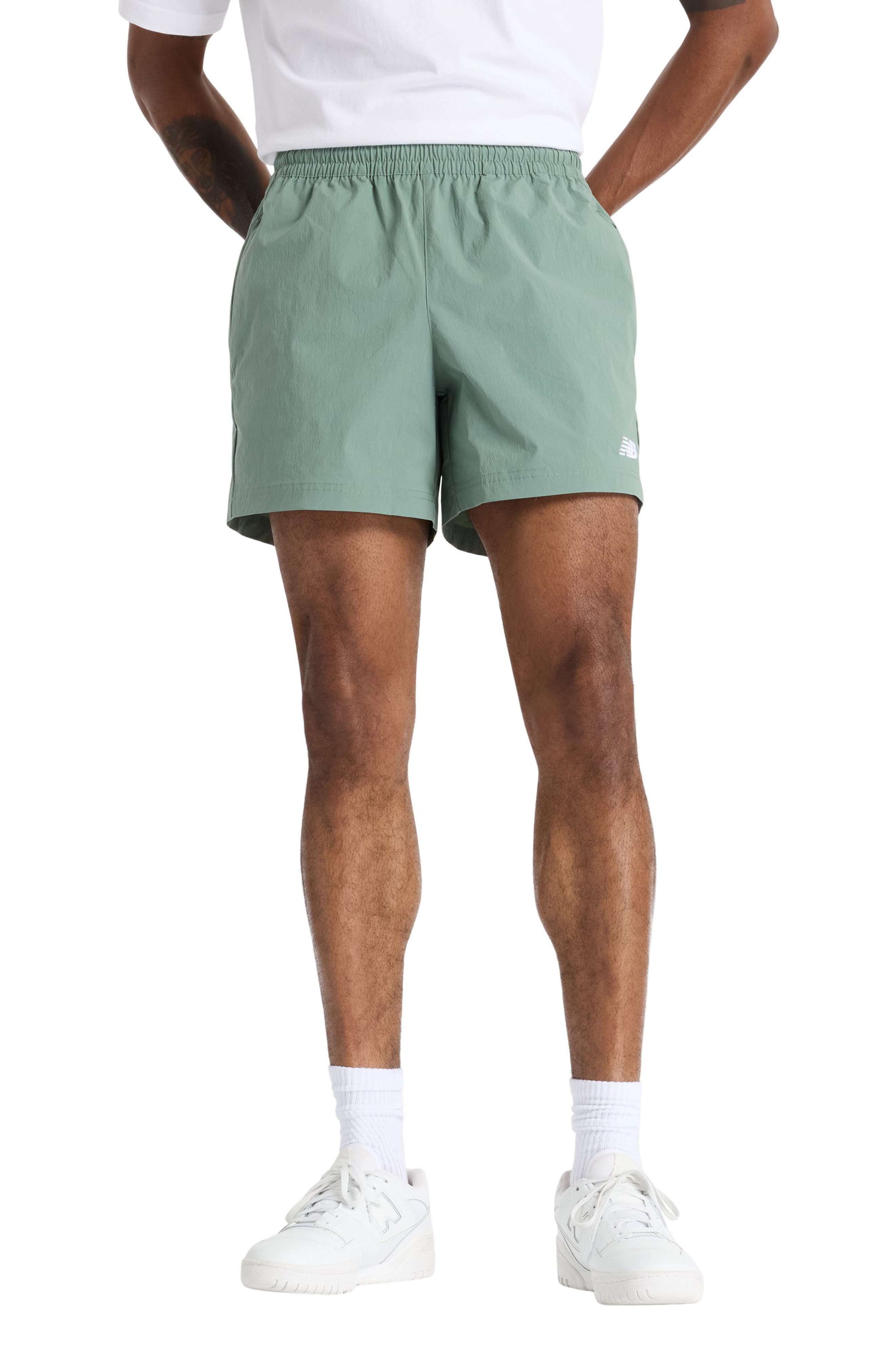 New Balance Athletics Woven Stretch Nylon Shorts