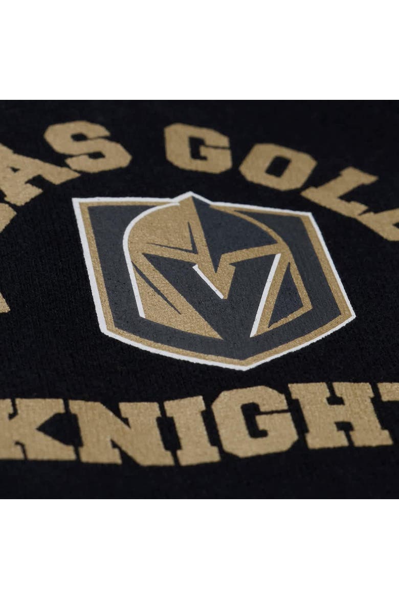 Women's Mitchell & Ness  Black Vegas Golden Knights Crewneck Sweatshirt, Alternate, color, Black