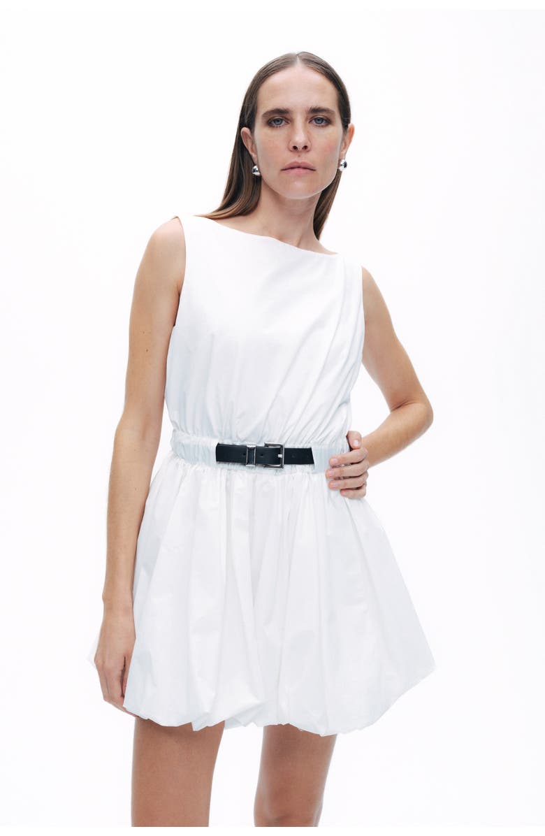 Nocturne Balloon Skirt Mini Dress, Alternate, color, 