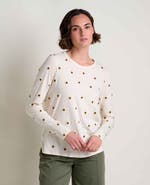 Toad & Co Primo Long Sleeve Embroidered Crew