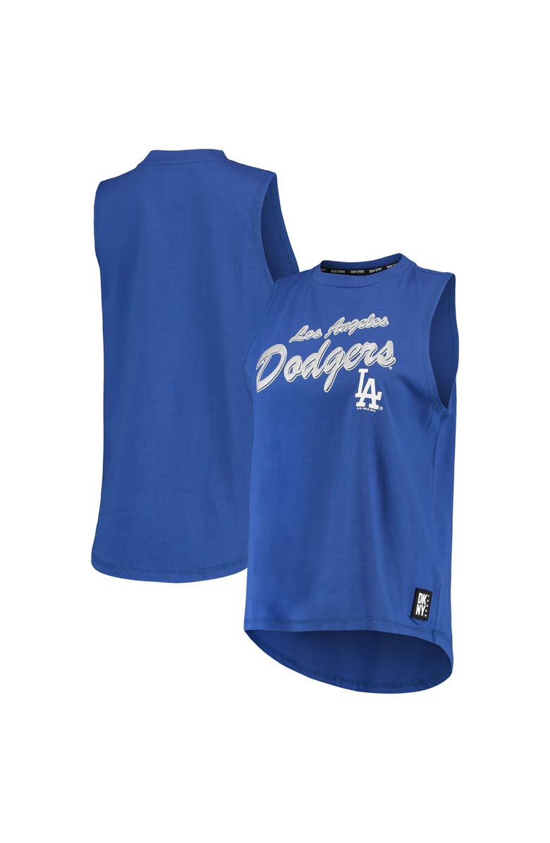 DKNY SPORT Women's DKNY Sport Royal Los Angeles Dodgers Marcie Tank Top, Main, color, Royal