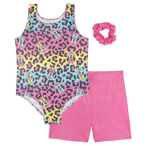 Minnie Mouse Gymnastics Leotard and Shorts Set (Toddler & Little Kid)