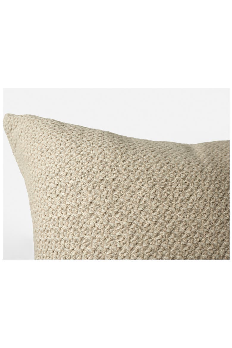 Honeycomb Organic Cotton Euro Pillow Sham, Alternate, color, UNDYED/ OYSTER