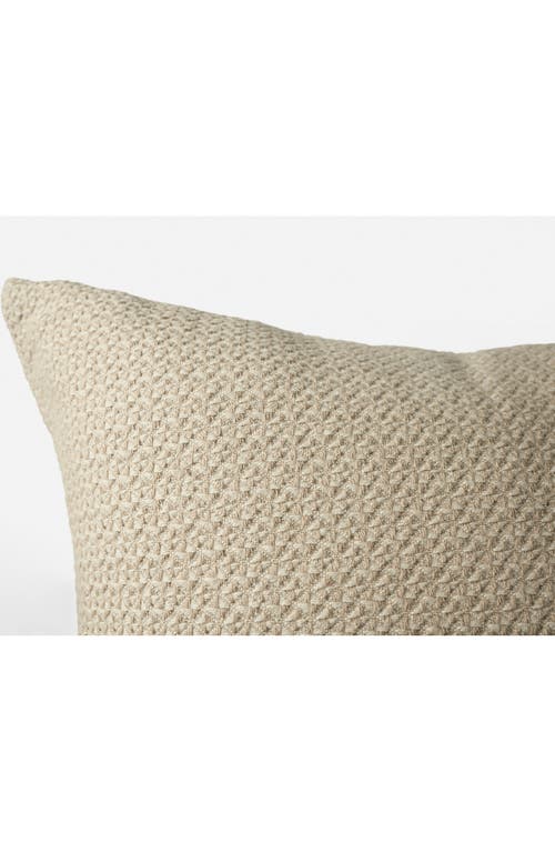 Coyuchi Honeycomb Organic Cotton Euro Pillow Sham In Gray