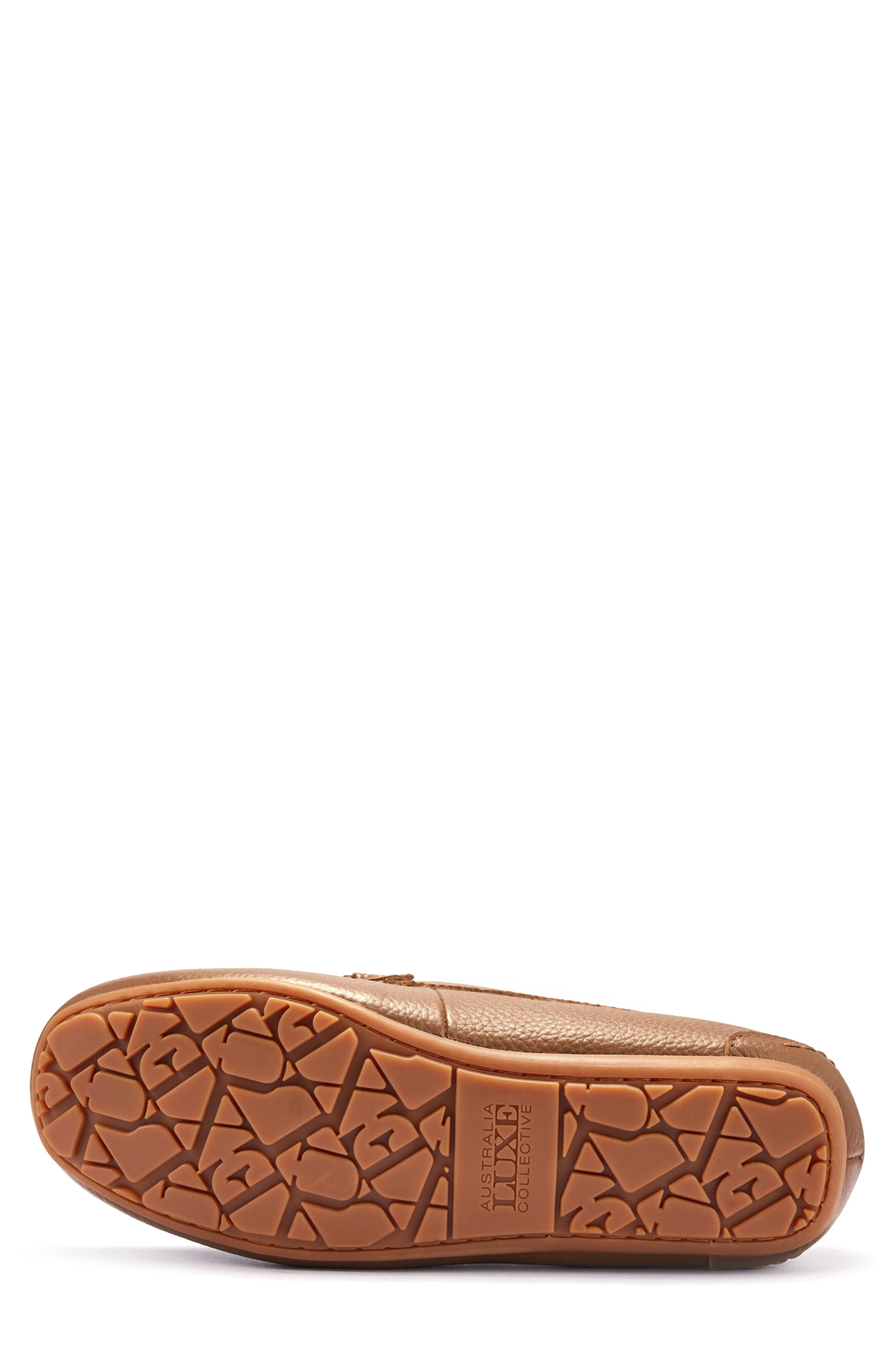 Hamilton Genuine Shearling Lined Tassel Loafer, Alternate, color, WHISKY