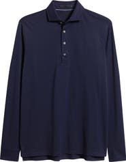 Greyson Omaha Brrr° Performance Long Sleeve Polo