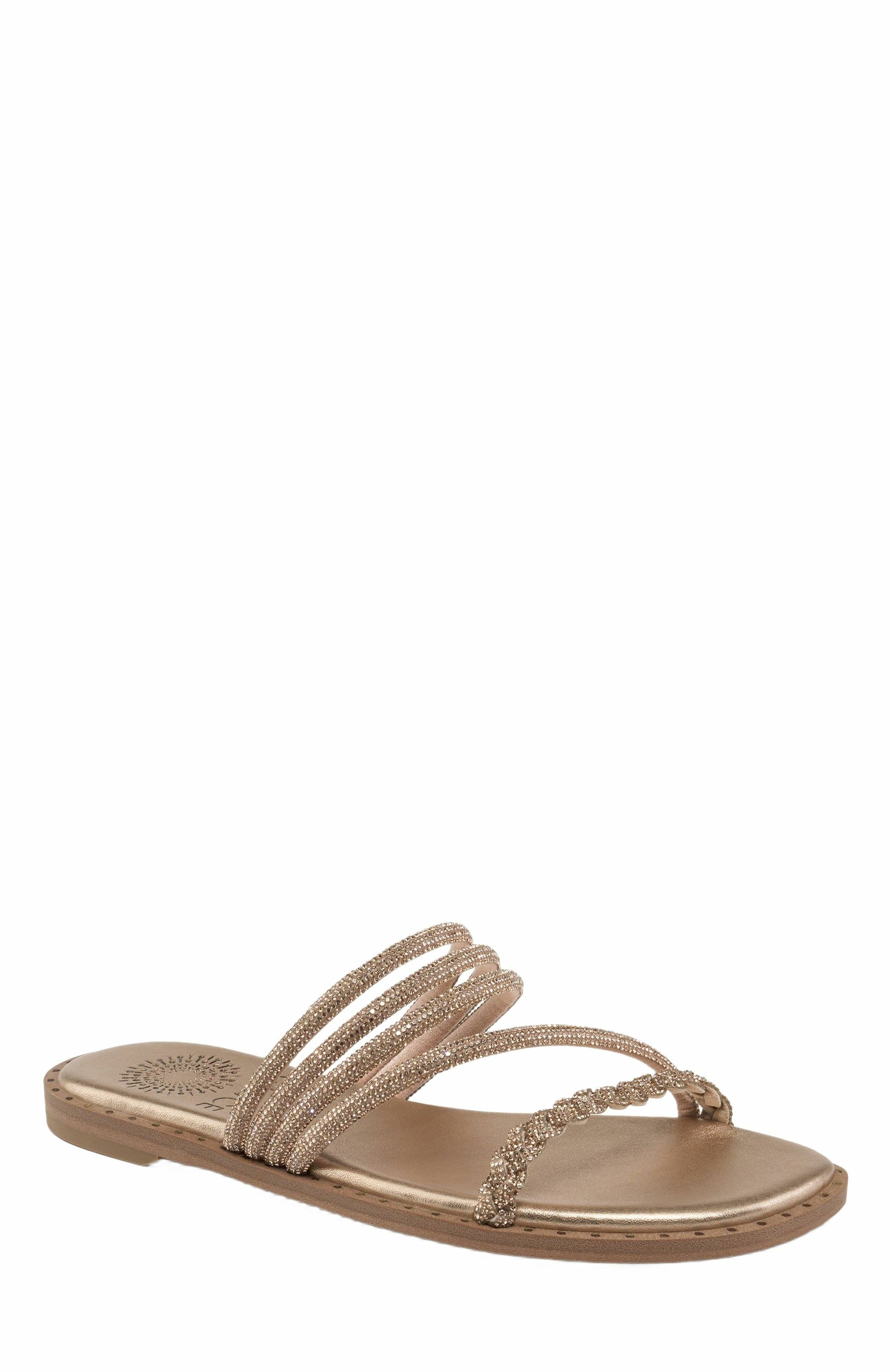 Grace Footwear Malaga Sandal in Champagne 