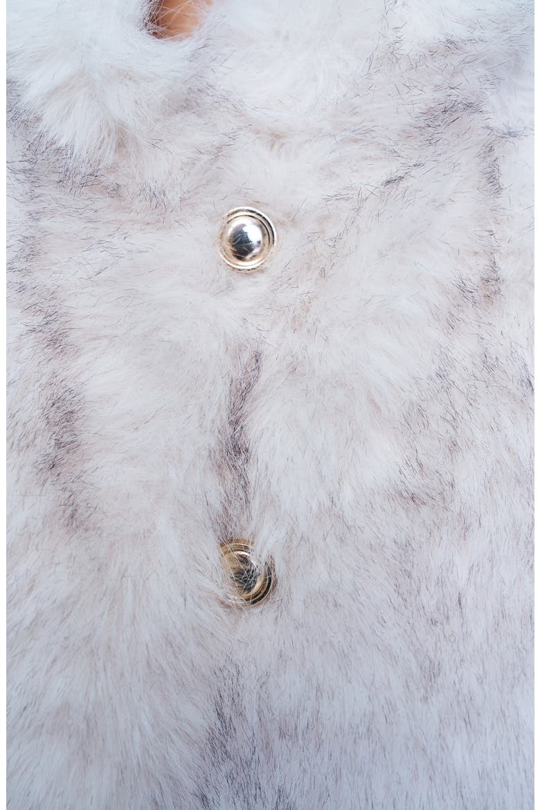 Lucienne Faux Fur Outerwear, Alternate, color, Arctic Cream