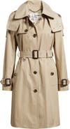 London Fog Water Resistant Belted Trench Coat