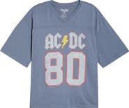 Junk Food AC/DC Back in Black '80 Tour Graphic T-Shirt