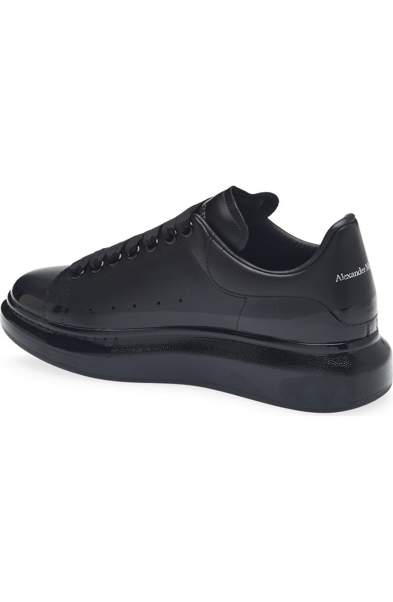 McQueen Oversized Sneaker, Alternate, color, Black