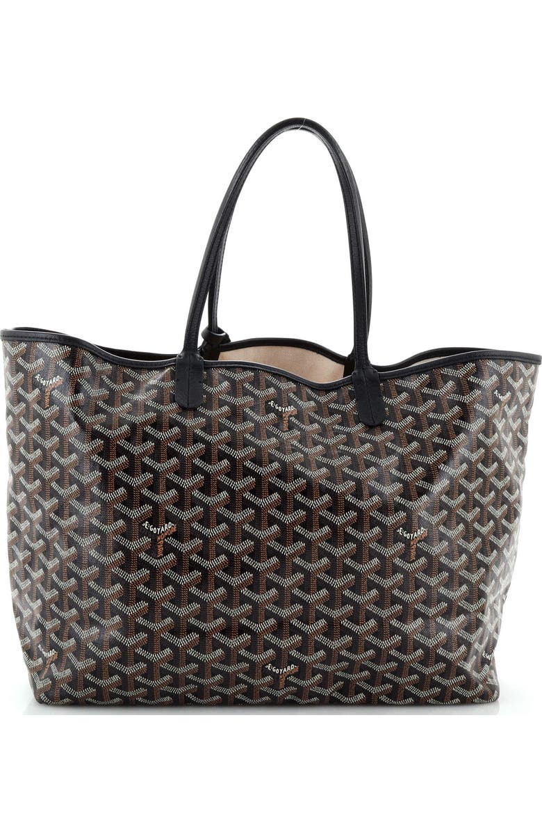 Pre-Owned Goyard Saint Louis Tote Coated Canvas PM, Main, color,
