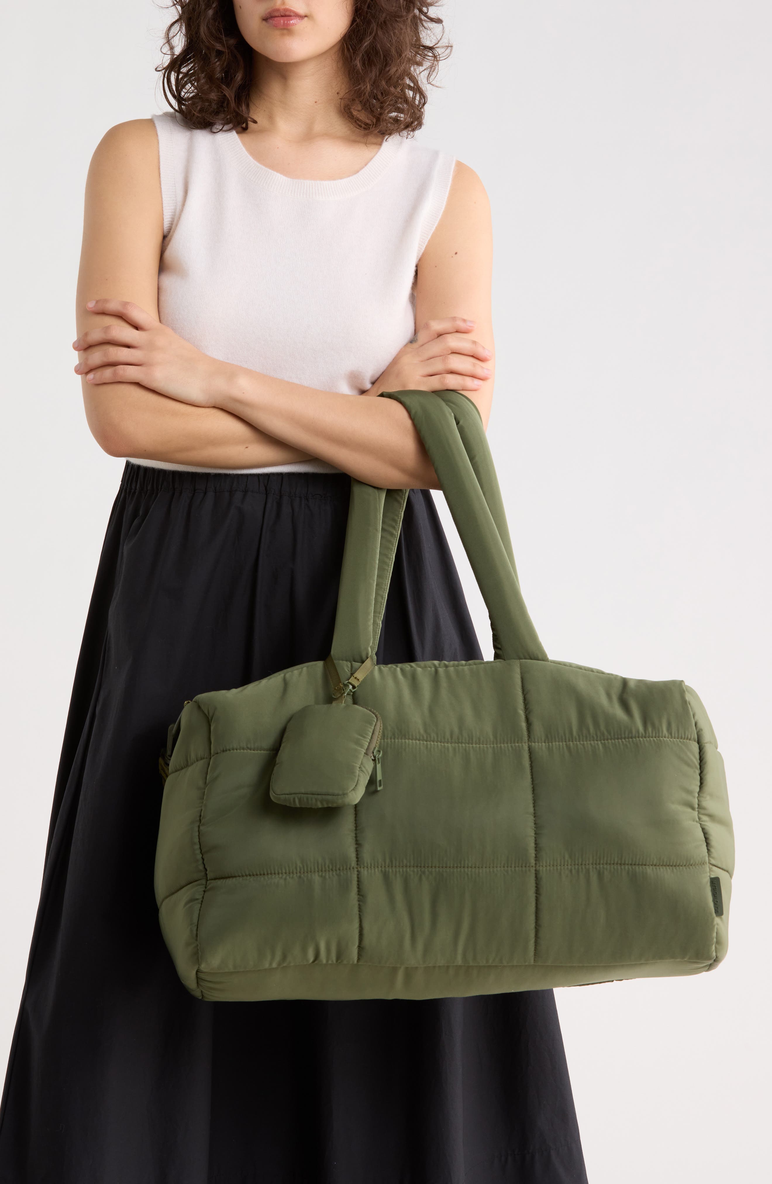 Cloud Duffle Bag, Alternate, color, HUNTER