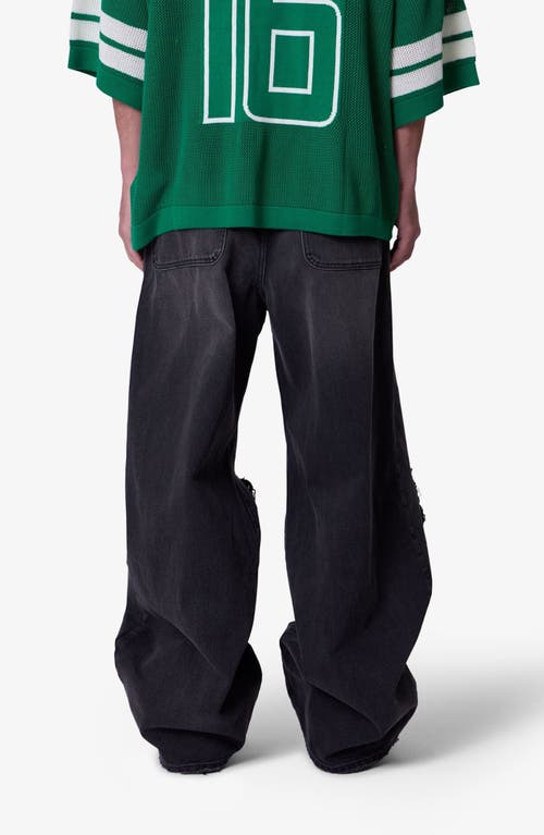Mnml Blowout Rave Jeans In Black