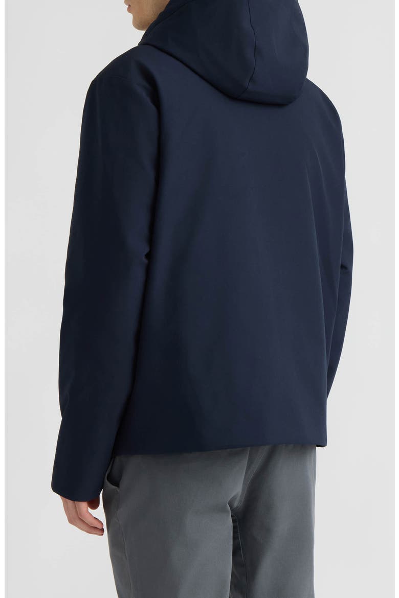 Clifton Water Resistant Hooded Jacket, Alternate, color, SALUTE NAVY
