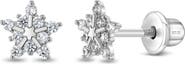 In Season Jewelry Twinkling Snowflake Earrings