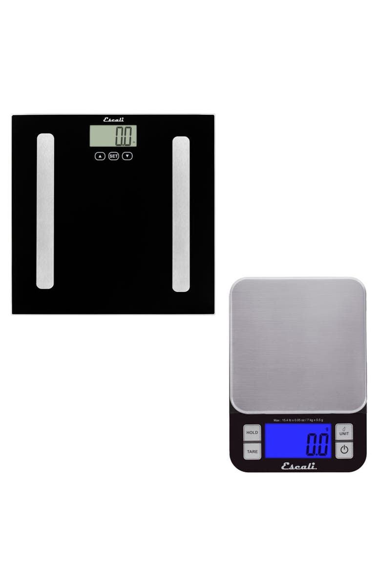 ESCALI Bath and Kitchen Scale Bundle, Main, color, Multi